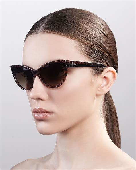 dior ladies cateye frame sunglasses in black gray gradient|DIOR Sunglasses for Women .